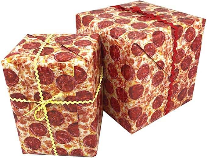 pizza wrapping paper